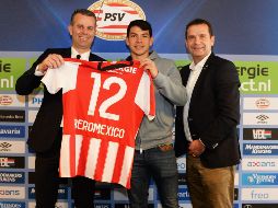 “Estamos orgullosos de tener a Hirving Lozano en nuestro equipo como el abanderado del futbol de México”, mencionaron. Especial / PSV