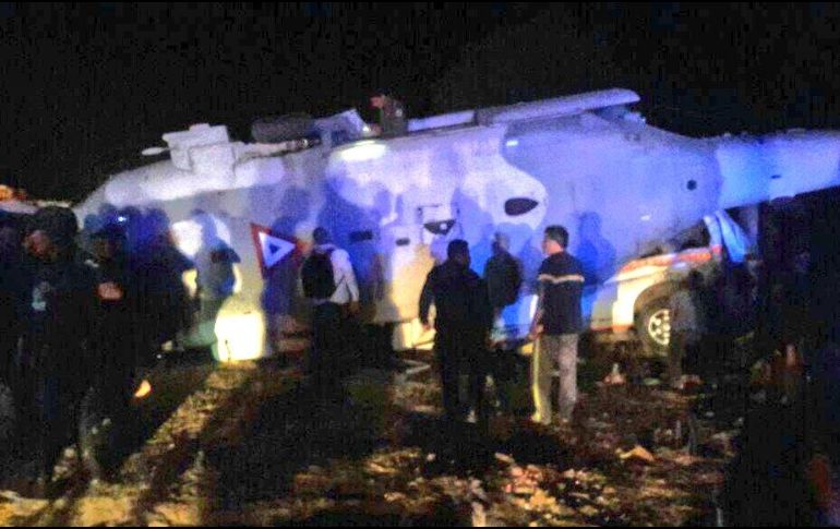 La aeronave se trasladaba al municipio de Jamiltepec cuando ocurrió el accidente. TWITTER/@@alejandragomz