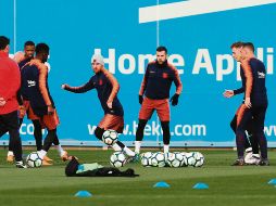 Los jugadores del Barcelona visitarán el Estadio Municipal de Ipurua con la firme idea de no caer ante la presión del Eibar. EFE