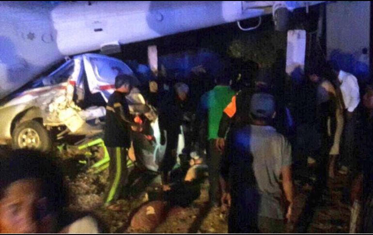 Hasta el momento, la fiscalía de Oaxaca ha confirmado la muerte de 13 personas. TWITTER / @LaydaSansores