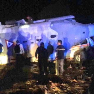Confirman 13 muertos por caída de helicóptero oficial