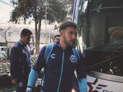 En cuanto comenzó a escucharse la alarma sísmica en la delegación Benito Juárez, uno a uno, los patea balones comenzaron a salir de las habitaciones. TWITTER / @ClubPueblaMX