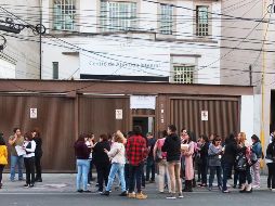 El movimiento telúrico provocó que los capitalinos interrumpieran sus actividades. NTX / J. Pazos