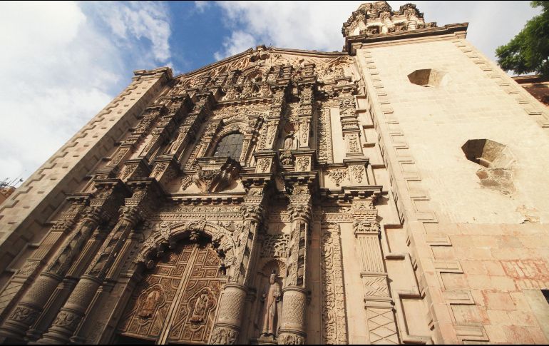 Su gigantesca catedral es un magnífico ejemplo de arquitectura barroca y la maestría de los canteros mexicanos. EL INFORMADOR/ F. González