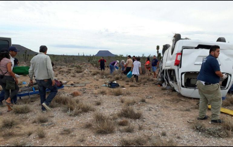 El pasado miércoles 14, la camioneta en que viajaba María de Jesús sufrió un accidente cuando se dirigía a la zona norte de Baja California Sur. EFE / ARCHIVO
