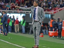 El estratega uruguayo no puso como excusa el desempeño del árbitro central Jorge Antonio Pérez Durán. MEXSPORT/E. Quintana