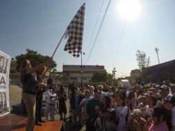 La aspirante presidencial descartó cualquier posibilidad de declinar en favor de Jaime Ramírez Calderón o Armando Ríos Piter. EL INFORMADOR/A. CAMACHO