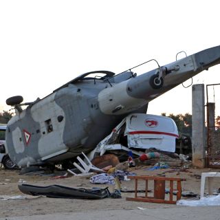 Fotogalería: Cae helicóptero oficial en Oaxaca