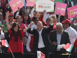 José Antonio Meade. Prometió que en su Gobierno “cada quien va a tener el apoyo que necesita”. NOTIMEX/P. Sánchez