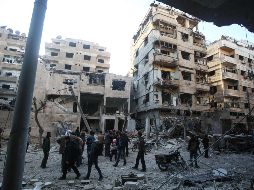 La ONU ha informado que al menos 400 mil personas permanecen atrapadas en la zona de conflicto. ESPECIAL/ARCHIVO