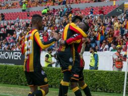 Con el triunfo sobre los Potros de Hierro del Atlante el ánimo se puso a tope en el campamento de Leones Negros. TWITTER / @LeonesNegrosCF