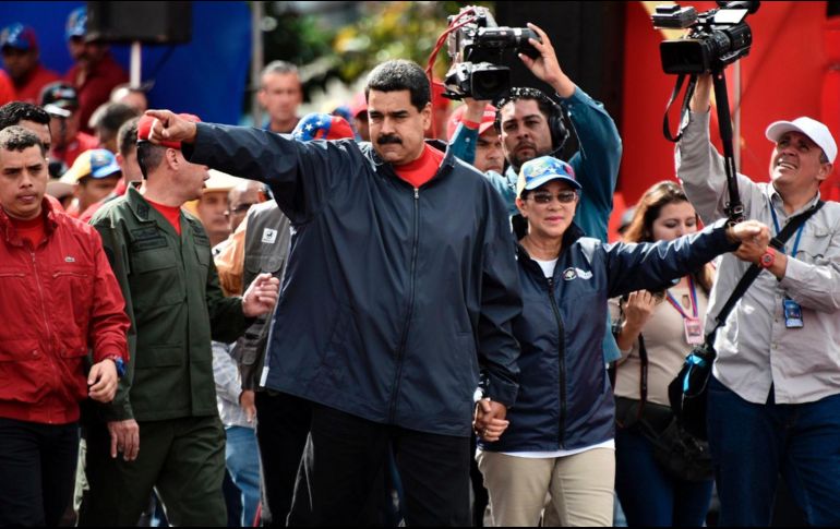 Nicolás Maduro acotó a Donald que llegó el momento de cumplir y cambiar su “agenda de agresión” contra Venezuela por una de diálogo. AFP / ARCHIVO