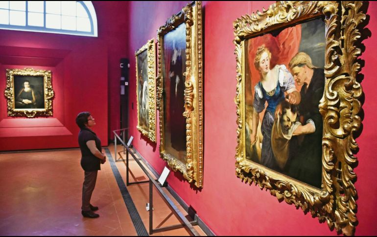 Tesoro. La Galería de los Oficios se engalana con la obra de Caravaggio. EFE