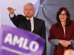 Con este hecho, el PES avala a Andrés Manuel como el aspirante presidencial de la coalición Juntos Haremos Historia. NTX / J. Lira