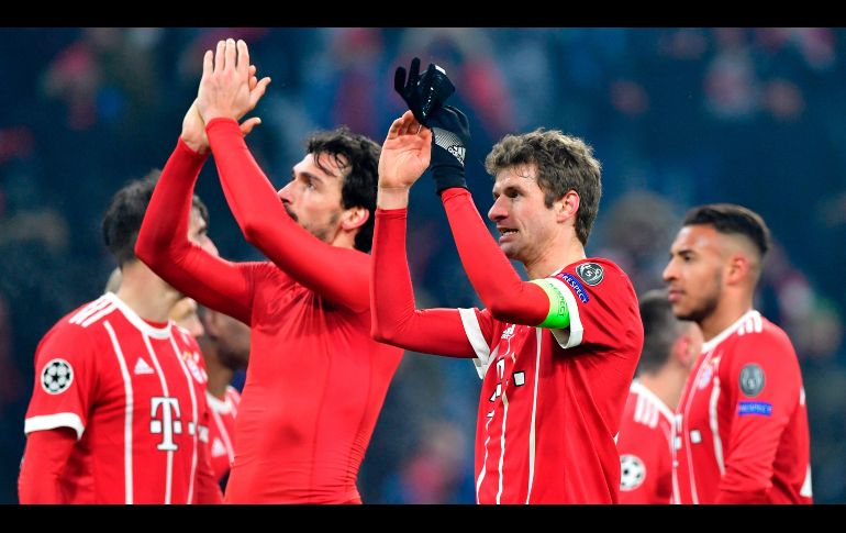 El Bayern Munich intentará terminar el trabajo de los octavos con la vuelta en Turquía, el miércoles 14 de marzo. AFP / J. MacDougall