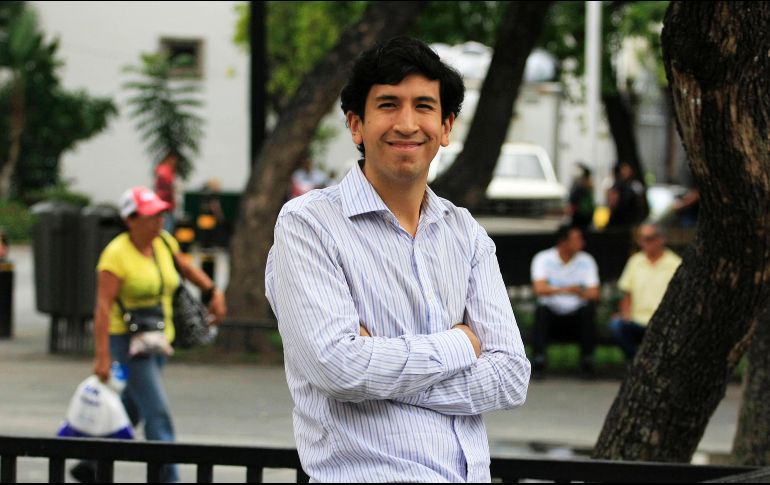 Pedro Kumamoto contenderá por el Senado en representación de Jalisco. SUN / J. Mendoza