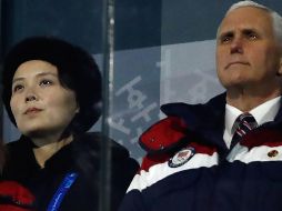Según Thw Washington Post, Pence tenía previsto reunirse el sábado 10 de febrero con Kim Yo-jong, la hermana de Kim Jong-un. AFP / ARCHIVO