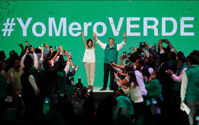 El Partido Verde Ecologista de México ratificó a José Antonio Meade como su candidato a la Presidencia de la República. EFE/J. Méndez