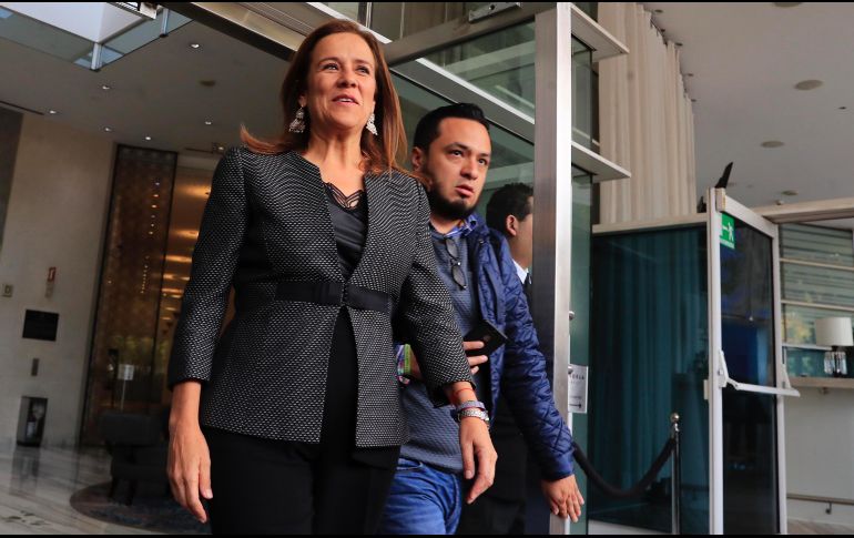 En la entrevista, Zavala asevera que las acciones de Felipe Calderón no influyeron en el incremento en la violencia. SUN / I. Olivares