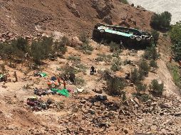 Perú registra anualmente un alto índice de accidentes en los que mueren por lo general ciudadanos de escasos recursos. AFP/