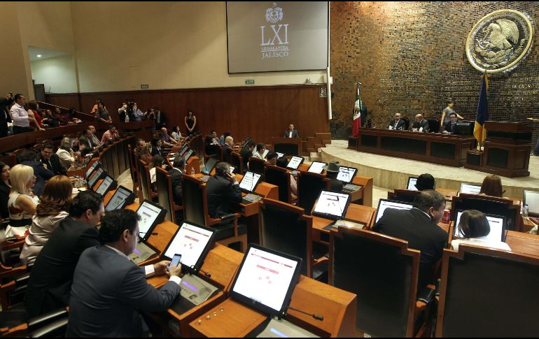 Además, el Congreso autorizó la modificación constitucional sobre la fecha de presentación del informe anual de actividades del Gobernador. EL INFORMADOR/ ARCHIVO