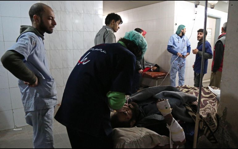 Más de mil personas han resultado heridas por estos ataques. AFP/A. Suleiman