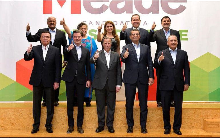 Meade Kuribreña se congratula por la incorporación de prominentes liderazgos priistas a la campaña. TWITTER / @JoseAMeadeK