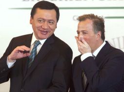 Miguel Ángel Osorio Chong señala que trabajará duro con el candidato José Antonio Meade. SUN / ARCHIVO