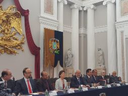 El rector de la UNAM inaugura la 39 Feria Internacional del Libro del Palacio de Minería. TWITTER / @FILMineria