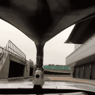 Esta es la visión de los pilotos de la F1 con el ''halo''