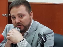 Mario Hugo Castellanos presentó la propuesta ante el Congreso. EL INFORMADOR/R. Rivas