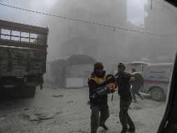 La comunidad internacional ha pedido un cese al fuego para permitir el acceso a de ayuda humanitaria para los civiles atrapados en medio del conflicto. EFE/M. BADRA