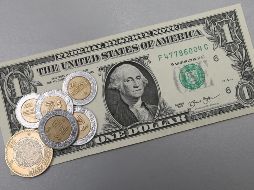 El tipo de cambio es de 18.5659 pesos, según el Banco de México. NTX / ARCHVO