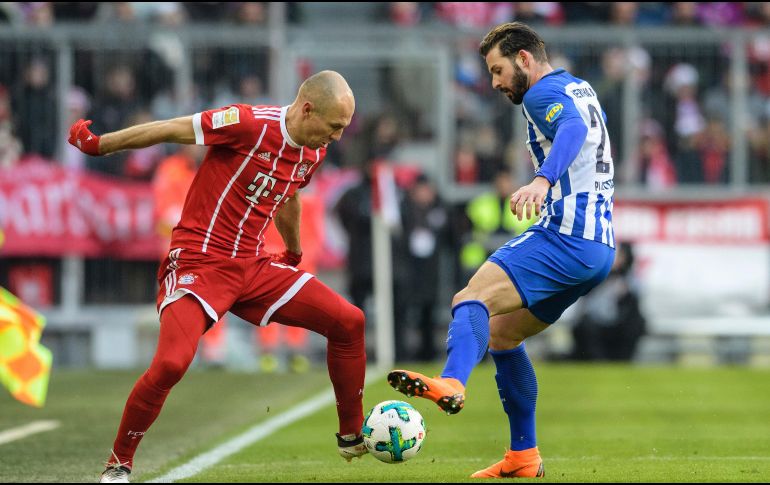 El Bayern no empataba sin goles en su casa desde abril del 2012. AP/M. Balk