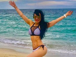Guardia se encuentra en Baja California con el elenco de “Las Arpías”. INSTAGRAM/maribelguardia