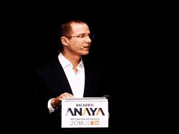 El candidato de la coalición “Por México al Frente” ha sido señalado de lavado de dinero y creación de empresas y fundaciones fantasmas. TWITTER/ @RicardoAnayaC