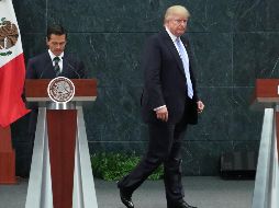 Funcionarios aseguran que durante la llamada, los presidentes dedicaron gran parte de los casi 50 minutos a hablar sobre el muro. SUN/ARCHIVO