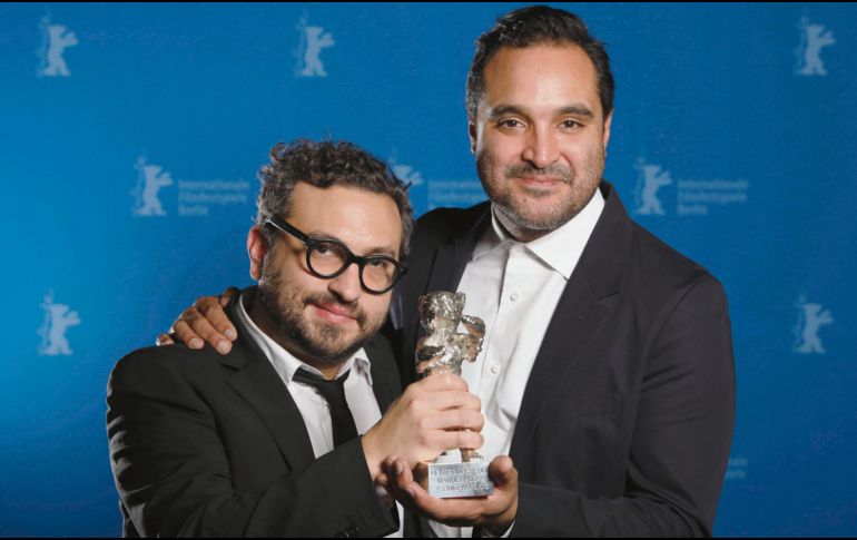 La película del mexicano Alonso Ruizpalacios obtuvo el Oso de Plata al mejor guion, segundo premio que gana este cineasta. AFP