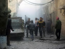 En una semana de ataques en Guta Oriental, se ha registrado la muerte de al menos 510 personas. AP