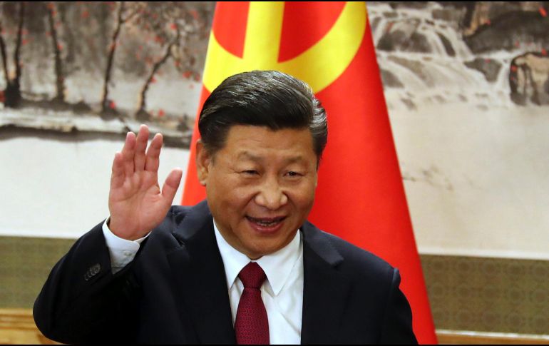 Si esta propuesta se aprueba, las ideas de Xi se situarían en el mismo nivel que las de históricas figuras del partido como Mao Zedong y Deng Xiaoping. AP/N. Guan