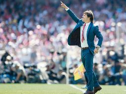 Desesperado. Al finalizar el partido Matías Almeyda comentó que lo justo hubiera sido el triunfo para su equipo. MEXSPORT