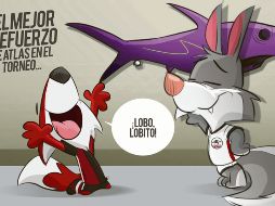 En Atlas el debate es fuerte: ¿a quién mandarle flores? Si a Lobos por hacerles el favor en la tabla porcentual o a Veracruz simplemente por existir. EL INFORMADOR/QUCHO