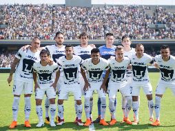 Según la dirigencia, los futbolistas no quisieron salir con la pancarta por temor por su seguridad; en cambio, la universidad proyectó un mensaje similar en la pantalla del estadio. MEXSPORT / ARCHIVO