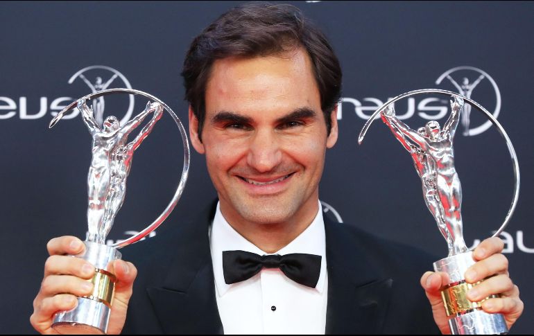 Federer se impuso a otros contendientes por el reconocimiento, como Rafael Nadal o Cristiano Ronaldo. AFP/V. Hache