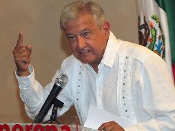 El político tabasqueño sostuvo una reunión este jueves con militantes de Morena en Chihuahua. AP / ARCHIVO