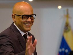El ministro de comunicación, Jorge Rodríguez, indicó que en la segunda quincena de mayo se prevé sean realizados los comicios. AP / F. Llano