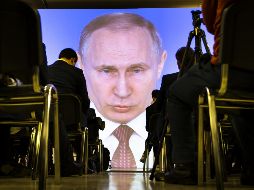 Vladimir Putin afirma que ningún otro país en el mundo tiene el poder balístico que ha alcanzado Rusia. AP/A. Zemlianichenko