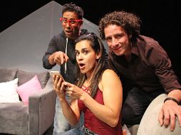 Elenco. Mario Montaño, Carolina Ramos Karlek y Dario Rocas. EL INFORMADOR/A. Camacho