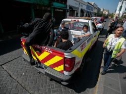 Los colectivos de movilidad exigieron al Gobierno del Estado que el transporte público sea de calidad y accesible. EL INFORMADOR/ F. Atilano