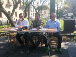 Entre los grupos que presentaron sus peticiones se encuentran el Centro Jalisciense de Apoyo al Adulto Mayor, el Frente de Resistencia de Comerciantes y la agrupación 'Ayotzinapa somos Todos'. EL INFORMADOR / R. Bobadilla